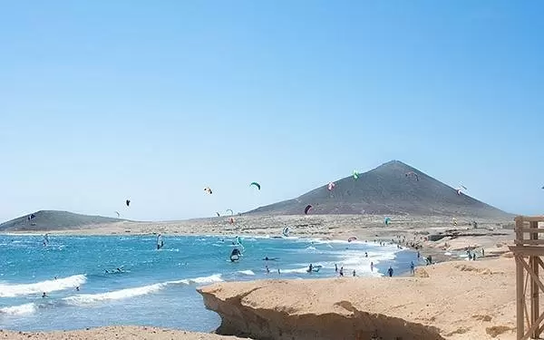 Tenerifė - El Medano paplūdimys Kelionių užrašai