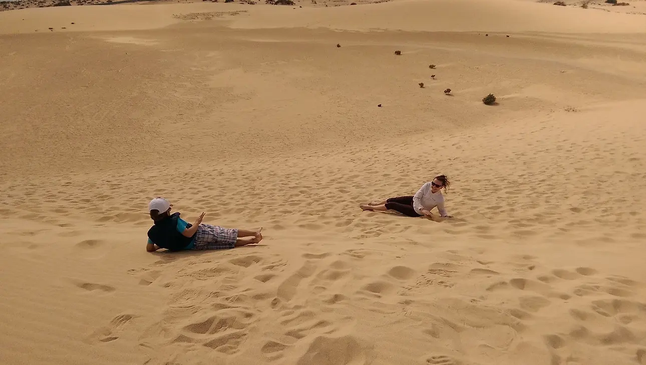 Atostogos Furteventūroje - smėlio kopos Kelionių užrašai